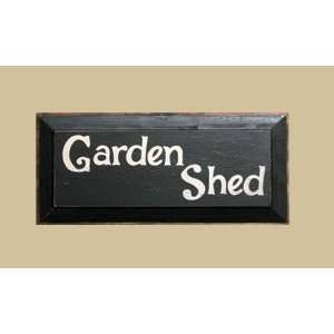    SaltBox Gifts G818GS Garden Shed Sign: Patio, Lawn & Garden