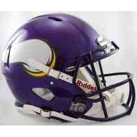 Minnesota Vikings Authentic Speed Riddell Full Size Helmet  