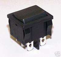 Compact 3 Position Double Pole On Off On Rocker Switch  