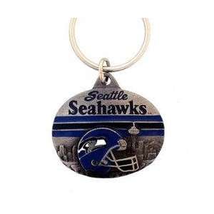  NFL Design Key Ring   Seattle Seahawks