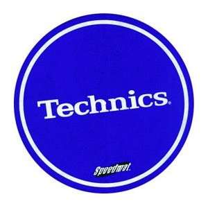  Technics Speedmat Slipmats (Pair)   Blue 