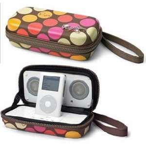  Roxy i P22 portable iPod speakers  sound in a shell  