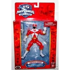   Power Rangers 15th Anniversary Lightspeed Rescue Red Ranger Toys