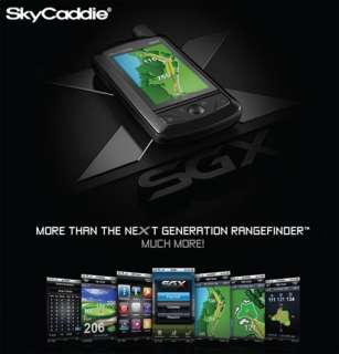 SkyCaddie SGXW Golf GPS Range Finder SGX Wi Fi 2012 Brand New 