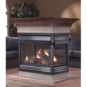   36 in. Island Vent Free Fireplace   Propane Gas