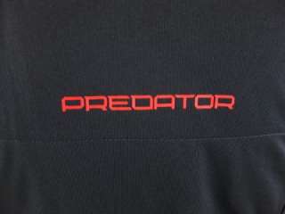 Adidas Predator Men XL Soccer Training Top Shirt Jersey Black Red 