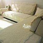 Cream Sofa Couch Slip Cover Mat/Floor Runner/Throw Rug A2 style 