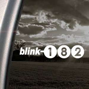  Blink 182 Decal Punk Rock Band Truck Window Sticker 