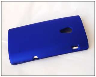Hard Rubber Case Cover Sony Ericsson Xperia X10 9  