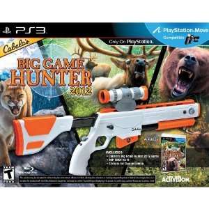   Big Game Hunter 2012 w/Top Shot Elite Gun Sony PS3 Move Playstation