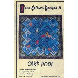   Designs II ~ CARP POOL Quilt Block Pattern June Colburn Books