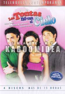 LAS TONTAS NO VAN AL CIELO Telenovela Novela 3 DVD NEW  