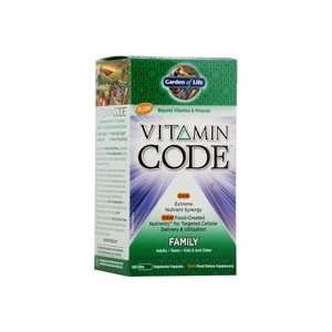  Garden of Life Vitamin Code   Family Multi 120 Capsules 
