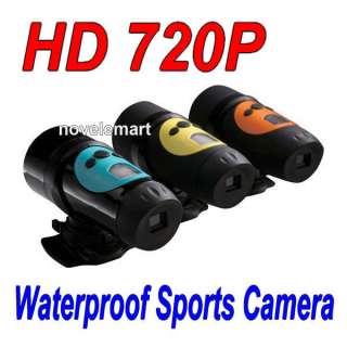   720P Outdoor Waterproof Action Sports Helmet Video Camera DVR  