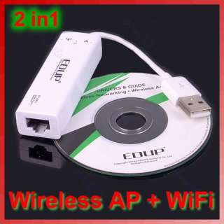 Mini USB Wifi Wireless Network Card Adaptor AP Router  