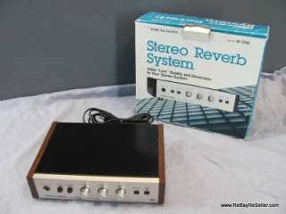 Realistic Radio Shack Stereo Reverb System 42 2108 MINT/NEW IN BOX 