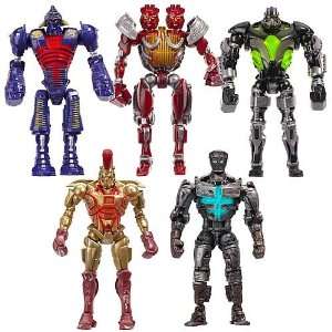  Real Steel Movie Basic Figures Wave 1 Case Toys & Games