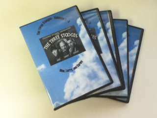 Three Stooges Complete   Sets 1 5, 191 shows   20 DVDs  