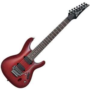  S7420Q S Series 7 String Electric Guitar (Transparent Red 