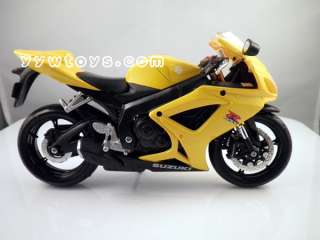 MAISTO 1:12 SUZUKI GSX 600R MOTORCYCLE/BIKE DIECAST MODEL/TOY  