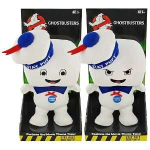   Ghostbusters Stay Puft Marshmallow Man Singing Plush Set: Toys & Games