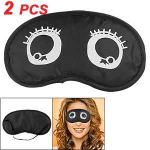  Rosallini 2 Pcs Cartoon Eye Mask Sleeping Aid Eyeshade 