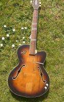 VINTAGE MARTIN COLETTI F  HOLE ACOUSTIC GUITAR (SIMILAR TO A HOFNER 