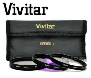 VIVITAR Filter Kit 72MM UV+CPL+ FLD FOR LENS 72 MM  