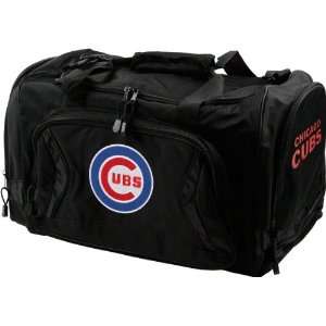  Chicago Cubs Black Flyby Duffle Bag