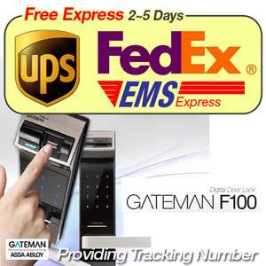 New GATEMAN IREVO F100 DM Fingerprint Digital Door Lock + Worldwide 