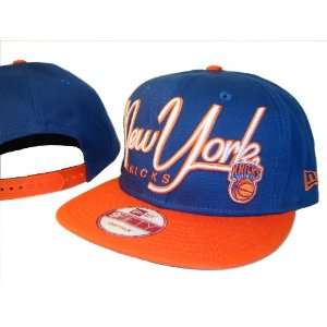   Orange New York Knicks New Era Adjustable Snap Back Baseball Cap Hat