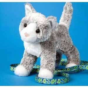  Gray Cat Stuffed Plush Animal Toys & Games