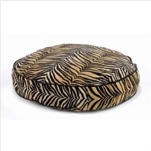   Super Soft Round Dog Bed in Sarafi Size: Small (28): Pet Supplies