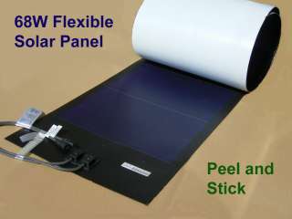 68W Flexible Solar Panel + 20A controller + MC3 cable  