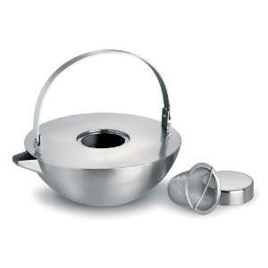  Blomus Tea Set Teapot with Tea Strainer   Stainless Steel 