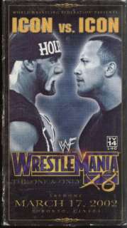 WWF Wrestling HULK HOGAN The Rock EDGE Undertaker + VHS  