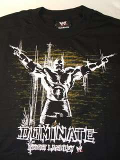 BOBBY LASHLEY Dominate ECW WWE TNA Wrestling T shirt  