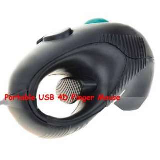 Brand New Finger HandHeld 4D Usb Mini Trackball Mouse Mice er  