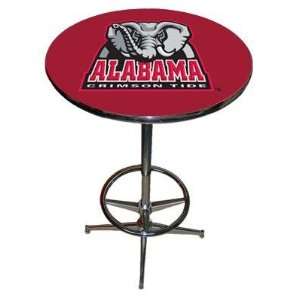  Alabama Crimson Tide Pool Hall/Bar/Pub Table   Chrome 