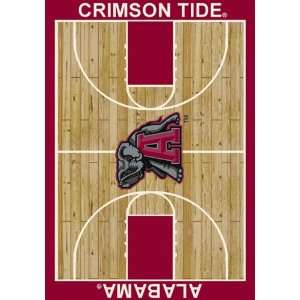  Alabama Crimson Tide NCAA Homecourt Area Rug by Milliken 
