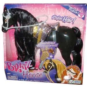 Bratz Passion For Fashion Black Horse with Awesome Accessories (Saddle 