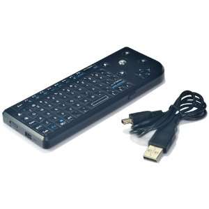   Mini Wireless Keyboard with Mouse Trackball