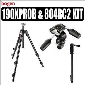   Tripod & Manfrotto 804RC2 Basic Pan Tilt Head With Quick Release